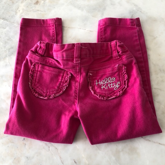 Hello Kitty Bottoms Hello Kitty Hot Pink Jean Poshmark